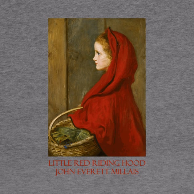 Little Red Riding Hood by John Everett Millais by Naves